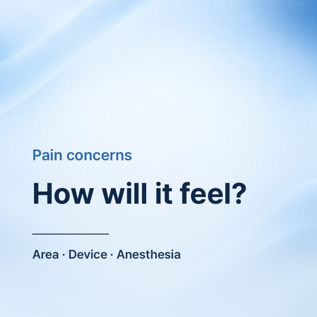 Card on pain questions for consultation